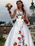 Свадебные платья в украинском стиле